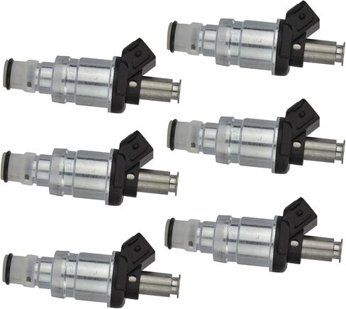 6pcs Fuel Injectors Replacement for 1998-2002 Honda Accord EX DX 3.0L 2.3L Civic 1.6L Odyssey 3.5L 1997 1998 1999 Acura CL 3.2L 3.0L 2.3L FJ340 06164P8A000 06164P8AA00 in Saudi Arabia