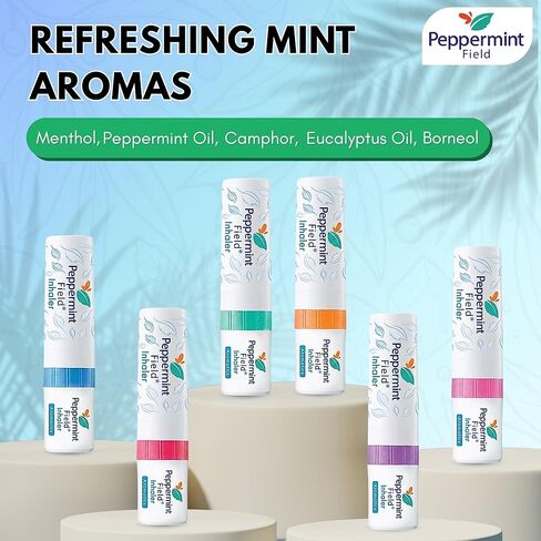 Peppermint Field Nasal Inhaler Pack of 6 in Saudi Arabia