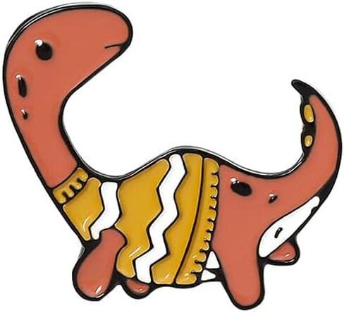 Cartoon Dinosaur Cute Art Enamel Pin for Backpacks Ancient Animal Lapel Pin Brooch for Women Teen Girls Gift in Saudi Arabia