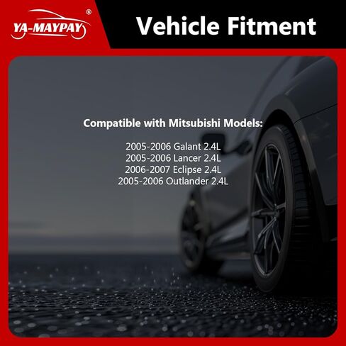 Engine Timing Belt Kit W/Water Pump Compatible with Mitsubishi Eclipse Galant Lancer Outlander 2.4L Replacement OE 1300A066 MR994968 MR984375 MD352473 MN137247 in Kuwait