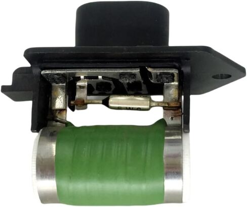 Compatible With 500 C Bravo II Corsa D Radiator Fan Blower Motor Resistance Universal Fit For Part Number 58702358 51799351 51799359 51799364 55702180 Aftermarket Replacement in Saudi Arabia