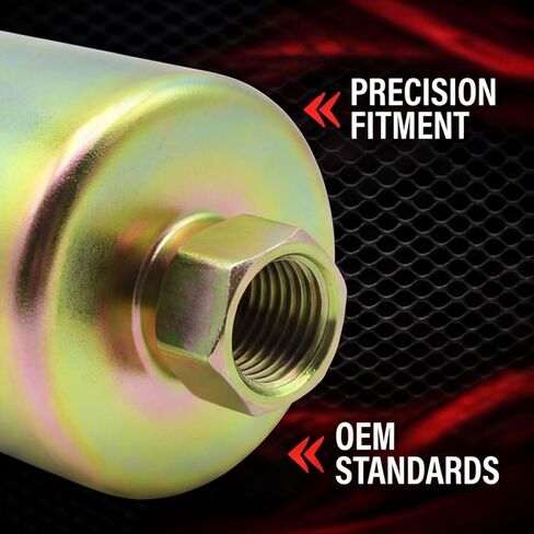 Fuel Filter GF652 Compatible with Chevy GMC Buick Cadillac C1500 C2500 C3500 Silverado Sierra Suburban Tahoe Express Avalanche Replaces GF652 GF481 FF5026 33481 G3727 in Kuwait