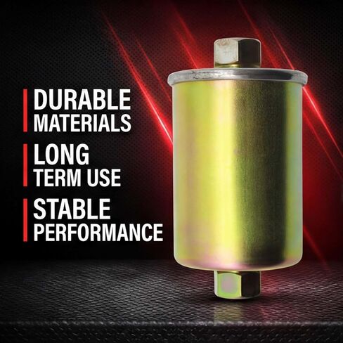 Fuel Filter GF652 Compatible with Chevy GMC Buick Cadillac C1500 C2500 C3500 Silverado Sierra Suburban Tahoe Express Avalanche Replaces GF652 GF481 FF5026 33481 G3727 in Kuwait