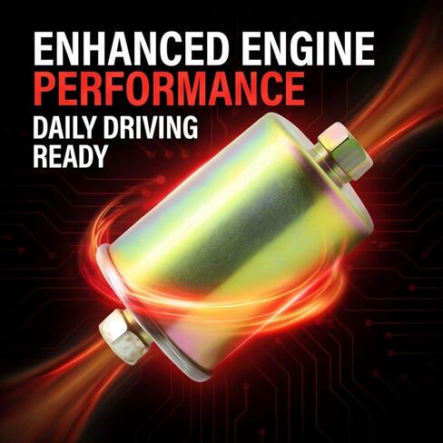 Fuel Filter GF652 Compatible with Chevy GMC Buick Cadillac C1500 C2500 C3500 Silverado Sierra Suburban Tahoe Express Avalanche Replaces GF652 GF481 FF5026 33481 G3727 in Kuwait