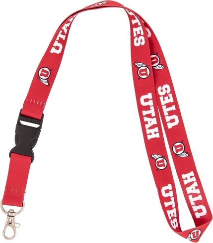 Desert Cactus University of Utah Utes Lanyard Car Keys ID Badge Holder Keychain Detachable Breakaway Snap Buckle (Lanyard C) in Saudi Arabia