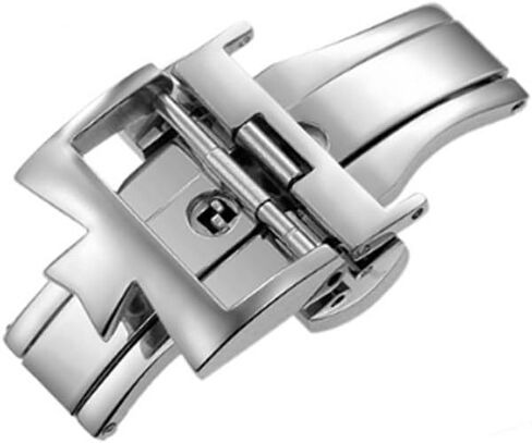 18 مللي متر/20 مللي متر 316L الفولاذ المقاوم للصدأ حزام (استيك) ساعة حزام المشبك نشر مشبك يناسب فاشيرون كونستانتين in Kuwait