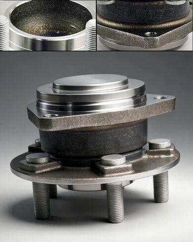 513325 2Pcs Front Wheel Bearing and Hub Assembly Fit for Chrysler 300 2012 2013 2014 2015 2016 2017 2018 2019, Dodge Charger 2012-2019, Challenger 2012-2019 Wheel Hub Assembly 5 Lug Non-ABS in Kuwait