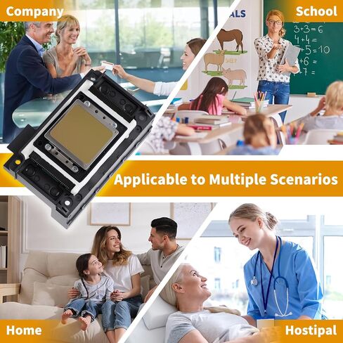 2026 ترقية استبدال رأس الطباعة XP600 لطابعة Epson XP600 XP601 XP510 UV & DTF، رأس طباعة 6 ألوان، تركيب سريع سهل، استعادة أداء الطباعة الأمثل. in Saudi Arabia