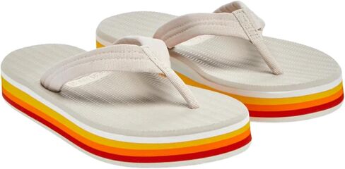 Hari Mari- Dunes Sunset- Women's Retro Inspired Platform Boat-Safe Flip Flops- No Break Ins, Firm Arch Support, Antimicrobial, and Floats in Water in Saudi Arabia