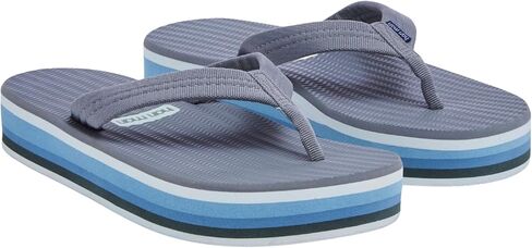 Hari Mari- Dunes Sunset- Women's Retro Inspired Platform Boat-Safe Flip Flops- No Break Ins, Firm Arch Support, Antimicrobial, and Floats in Water in Saudi Arabia