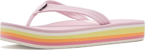 Hari Mari- Dunes Sunset- Women's Retro Inspired Platform Boat-Safe Flip Flops- No Break Ins, Firm Arch Support, Antimicrobial, and Floats in Water in Saudi Arabia