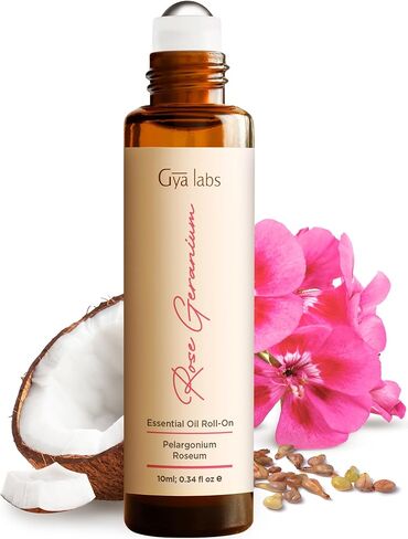 Gya Labs Sleep Well Essential Oil Roll-On - Herbaceous, Floral Scent (0.34 fl oz) in Kuwait