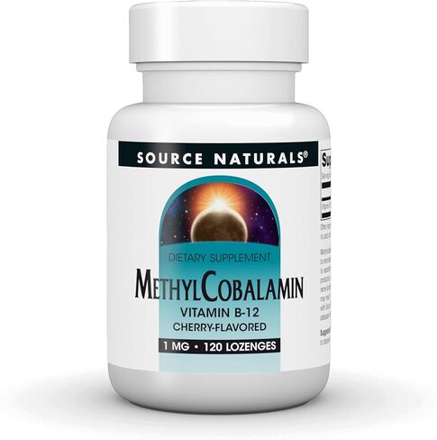 Source Naturals, MethylCobalamin, Cherry Flavored , 1 Milligram, 120 Lozenges in Kuwait