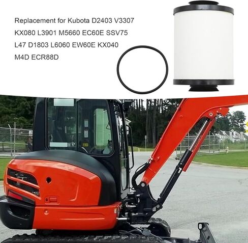 1J77005810 استبدال فلتر فاصل الزيت لكوبوتا D2403 V3307 KX080 L3901 M5660 EC60E SSV75 L47 D1803 L6060 EW60E KX040 M4D ECR88D، يستبدل 1J770-05810 in Saudi Arabia