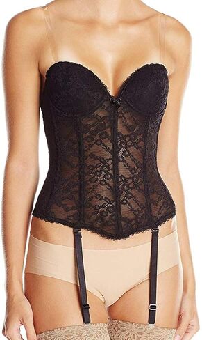 Va Bien Women's Lace Low Back Bustier in Saudi Arabia