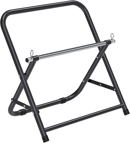 Heavy Duty Portable Reel Buck, Adjustable & Foldable Wire Spool Rack, 1000 lbs Capacity, Steel Fully Welded Cable Caddy for Large Cable Reels in Kuwait