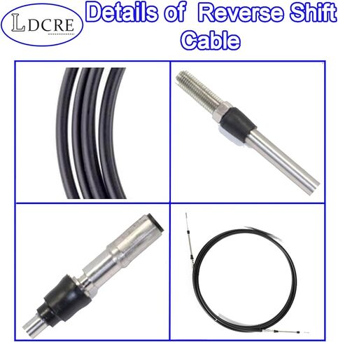 Reverse Shift Cable F2A-U149C-00-00 for Yamaha Jet Boats 2007-2018 | Fits AR190 AR195 AR210 AR230 AR240 SX190 SX195 SX210 SX230 212X 212SS | Jet Boat Replacement Control Cable in Saudi Arabia