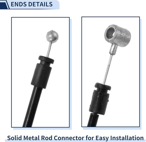 Hood Latch Release Cable for Volkswagen Tiguan 2008-2018 No.5N0823531 Engine Hood Release Cable 2 Pcs in Kuwait