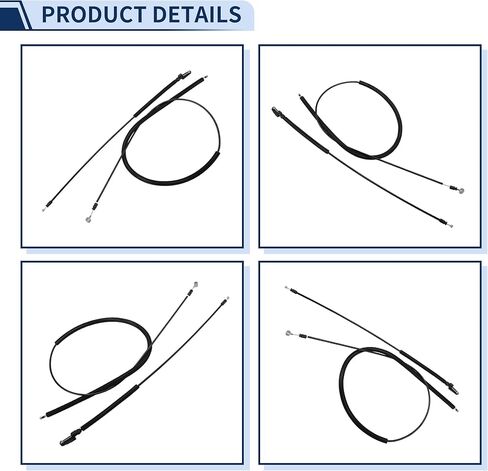Hood Latch Release Cable for Volkswagen Tiguan 2008-2018 No.5N0823531 Engine Hood Release Cable 2 Pcs in Kuwait