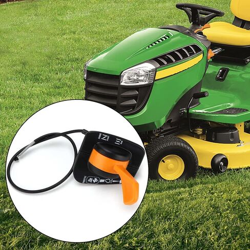 كابل خانق بمقبض متوافق مع John Deere 102 105 115 LA100 LA105 LA110 LA115 LA125 X110 X120، استبدال # GY20947 in Saudi Arabia