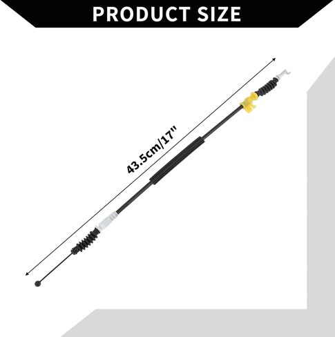NO.4H0837099B Exterior Door Handle Bowden Cable Replacement for Audi A1 A4 A5 A6 A7 A8 TT RS4 RS5 RS6 RS7 RS Q3 Front & Rear Door Release Cable in Saudi Arabia