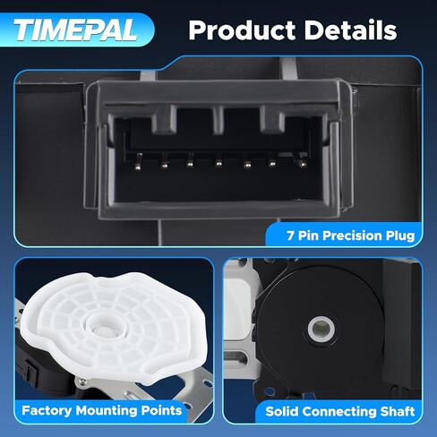 HVAC Heater Blend Door Actuator Compatible with Honda CRV 2007 2008 2009 2010 2011, Civic 2006-11 Main Mode, Replaces 79140-SWA-A01 604-373 79140-SNA-A01 604-879 in Kuwait