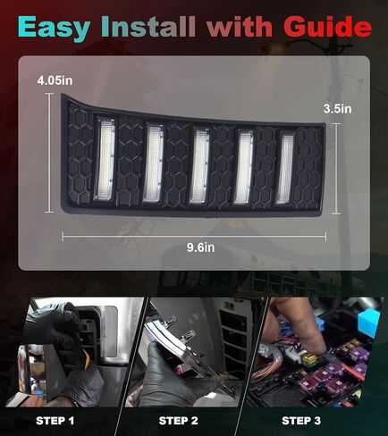 Fog Lights for Toyota Tundra 2022-2025 2026 Accessories 3rd Gen LED Front Grill Daytime Running Light Amber Turn Signals (OE Style) in Kuwait