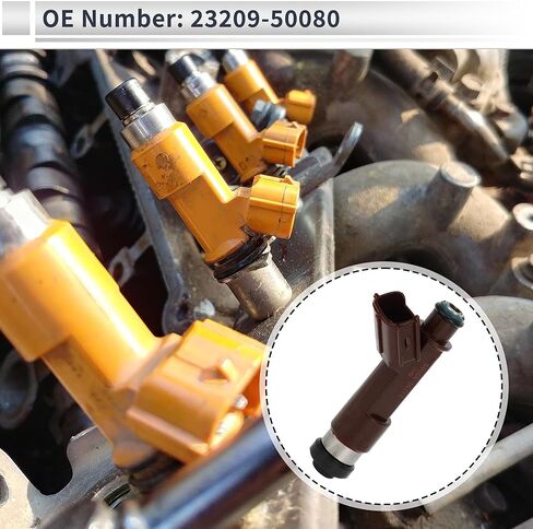 حاقن الوقود لتويوتا تندرا 4.7L V8 05-09 تدفق مباراة الوقود فوهة رقم 23209-50080 8 قطعة in Saudi Arabia