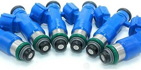 6pcs 550cc Fuel Injectors Replacement For Nissan GT-R Infiniti G37 16600-JF00A in Saudi Arabia