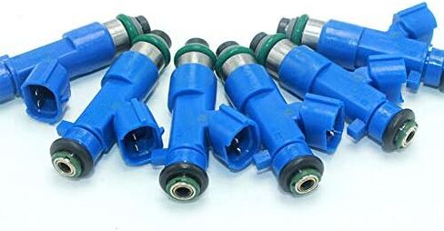 6pcs 550cc Fuel Injectors Replacement For Nissan GT-R Infiniti G37 16600-JF00A in Saudi Arabia