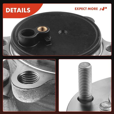 A-Premium 2 x Rear Wheel Bearing and Hub Assembly with 5-Lug Compatible with Mazda 3 2014-2018, 3 Sport 2014-2018 in Saudi Arabia