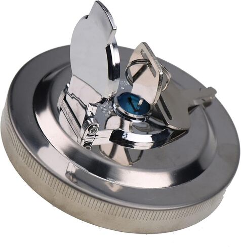 Fuel Cap W/Key 105492A KHH0140 Compatible with Case 9010B 9020 9050 CX130D CX160C CX210C CX80 CX800 For JCB JS130 in Kuwait