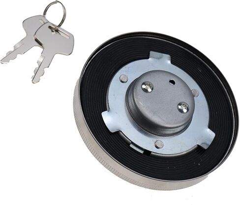 Fuel Cap W/Key 105492A KHH0140 Compatible with Case 9010B 9020 9050 CX130D CX160C CX210C CX80 CX800 For JCB JS130 in Kuwait