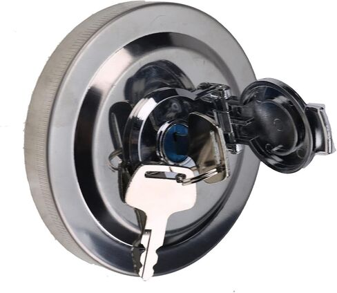 Fuel Cap W/Key 105492A KHH0140 Compatible with Case 9010B 9020 9050 CX130D CX160C CX210C CX80 CX800 For JCB JS130 in Kuwait