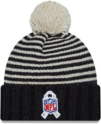 New Era Women's NFL 2023 Salute to Service Cuffed Pom Knit Hat in Saudi Arabia