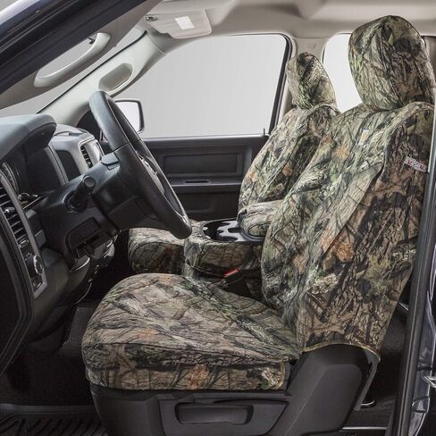 Covercraft Mossy Oak Camo Carhartt SeatSaver Custom Seat Covers | Fits 2007-2013 Toyota Tundra | 1st Row Bucket Seats, Break-Up Country in Saudi Arabia