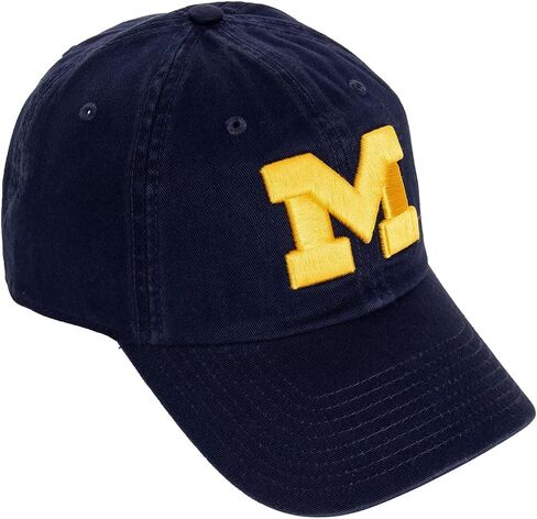 Desert Cactus University of Michigan Baseball Hat UM Wolverines Brimmed Embroidered Cap Adjustable Cloth Strap Adult Type A in Saudi Arabia