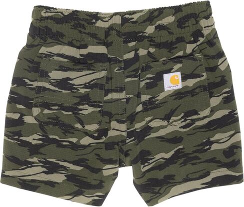 Carhartt Infant Newborn Baby Boys BS8330 | Rugged Flex™ Camo Work Short | Baby Boys | Dark Green Camo in Saudi Arabia