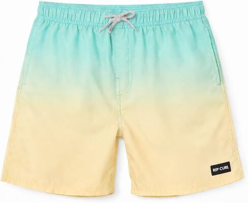 Rip Curl Boys' Offset Fade Volley Swim Short in Saudi Arabia