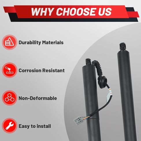 CJ54S402A55AD CJ5Z78406A10B Upgraded Left Right Tailgate Power Lift Support Shock Strut Compatible with 2013-2019 Ford Escape Electric Liftgate Actuator in Kuwait