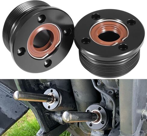Yoursme 61A-43821-00-00 أسطوانة أغطية نهاية التشذيب مع أختام لـ Yamaha 200-225-250-300 HP Trim FSM040 (2 قطعة) in Saudi Arabia