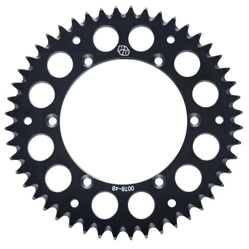 Rear Aluminum Sprocket 52 Tooth Black for Kawasaki KX250 X 2021-2025 in Saudi Arabia