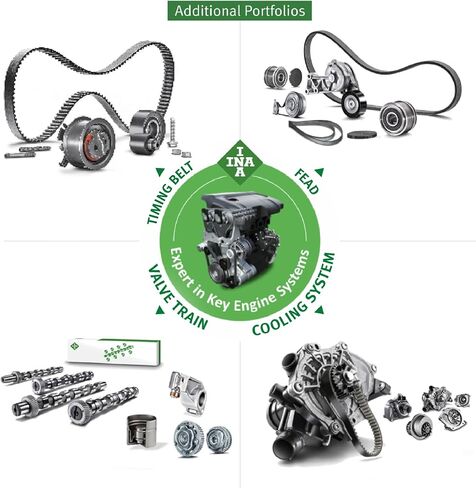 Schaeffler INA ZG-9-5177 Chain Drive Single, Compatible with Nissan 240SX 89-90, Axxess 90, D21 90-94, Pickup 95-97, Stanza 90-92 in Kuwait