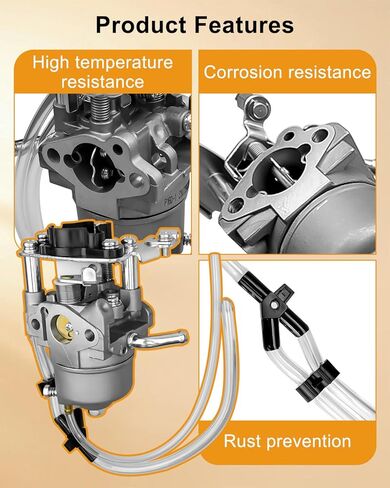 استبدال المكربن ​​Carb 62523 مناسب لجزء استبدال مولد العاكس Harbour Freight Predator 2000 W، مع حشوات in Kuwait