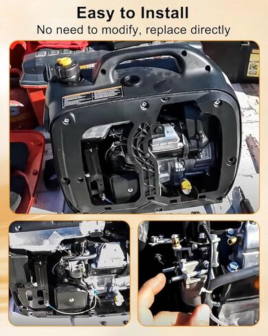 استبدال المكربن ​​Carb 62523 مناسب لجزء استبدال مولد العاكس Harbour Freight Predator 2000 W، مع حشوات in Kuwait
