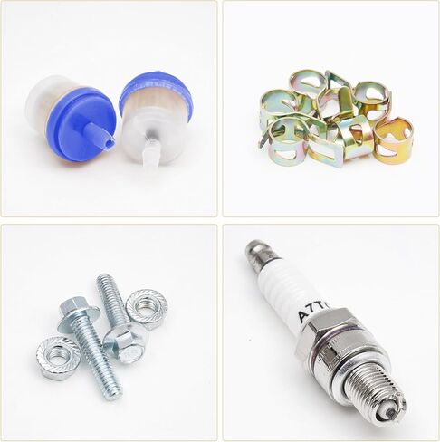 PZ22 Carburetor 22mm Carb 38mm Air Filter Throttle Cable Grip Kit for 110cc 125cc ATV Pit Dirt Bike Coolster Mountopz SSR TaoTao DB14 DB24 Apollo Chinese Quad Parts (Blue) in Saudi Arabia