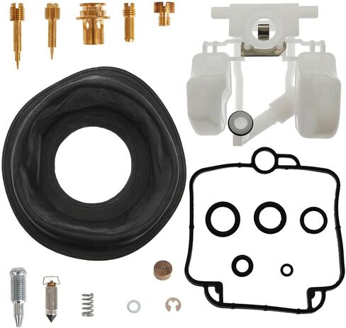 4 Pcs Carburetor Rebuild Kits Replacement for Suzuki GSXR1100 GSXR750 GSF1200S 1997-2000 Katana 750 1100 Carb Repair Kit with Float Diaphragm in Kuwait