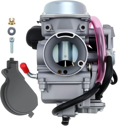 0470-843 Carburetor Fit for Arctic Cat 350 366 400 ATV Carb with Fuel Petcock Switch and Air Filter Replace 0470-737 in Saudi Arabia