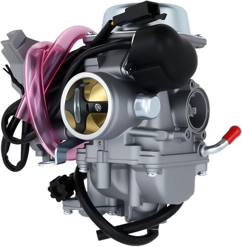 0470-843 Carburetor Fit for Arctic Cat 350 366 400 ATV Carb with Fuel Petcock Switch and Air Filter Replace 0470-737 in Saudi Arabia
