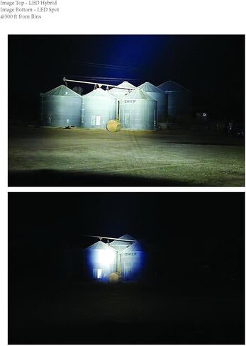 Golight GT Series | 79008GT LED Hybrid, Portable Light with Permanent Mounting Shoe, Wireless Handheld Remote, White in Kuwait